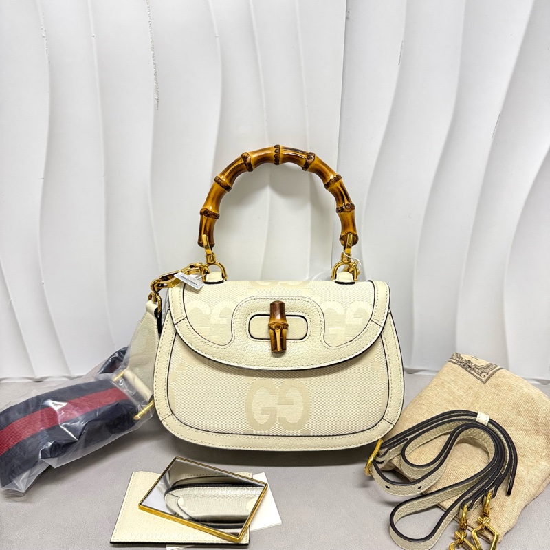 Gucci/古馳 小號 Bamboo 1947 竹節包-0