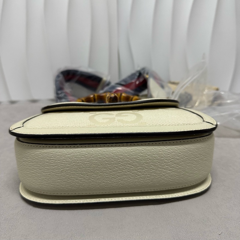 Gucci/古馳 小號 Bamboo 1947 竹節包-7