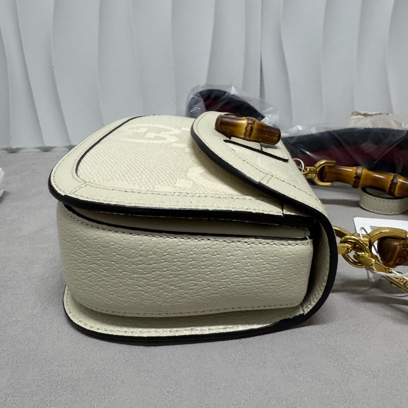 Gucci/古馳 小號 Bamboo 1947 竹節包-8