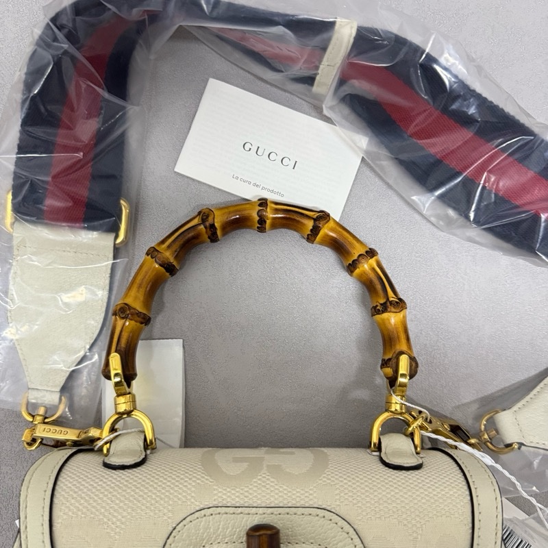 Gucci/古馳 小號 Bamboo 1947 竹節包-13