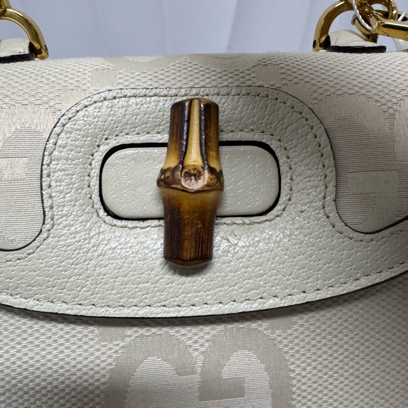 Gucci/古馳 小號 Bamboo 1947 竹節包-18