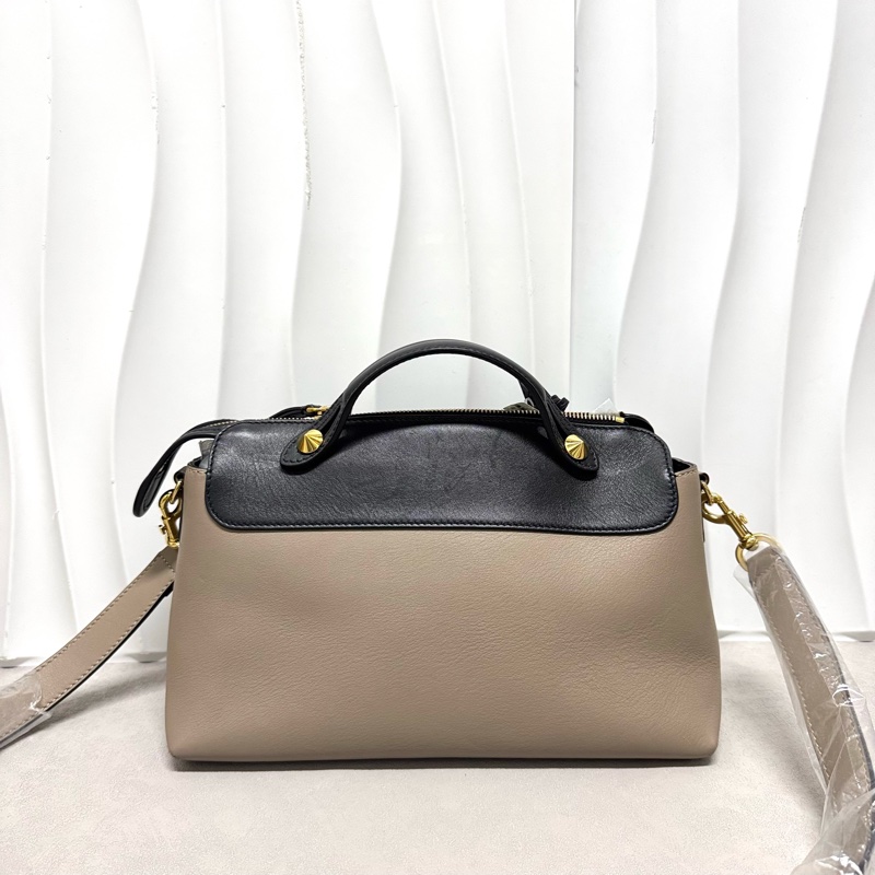 Fendi / 芬迪 By the way 波士頓 中號 牛皮 拼色 斜挎包-7