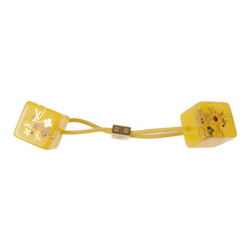 LOUIS VUITTON PVC Hair Cubes髮飾-3