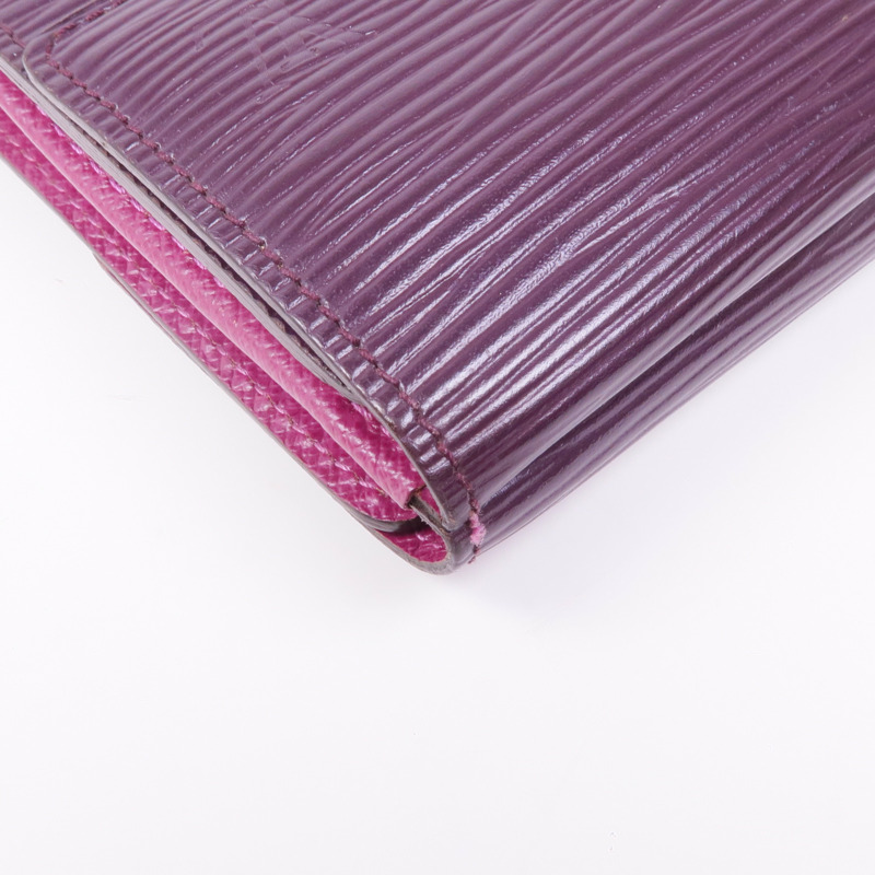 LOUIS VUITTON Epi Wallet銀扣錢包-13