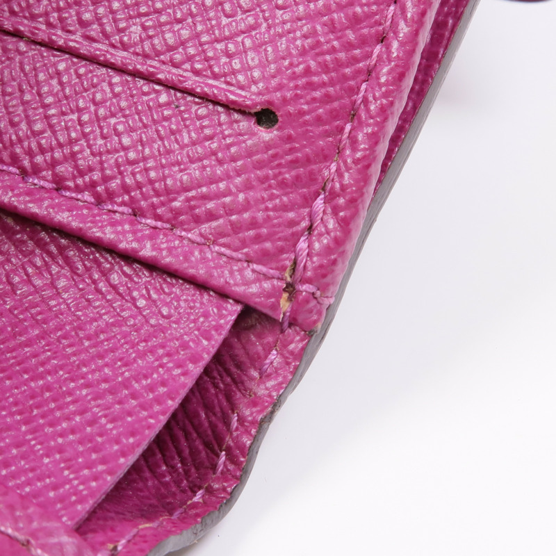 LOUIS VUITTON Epi Wallet銀扣錢包-17