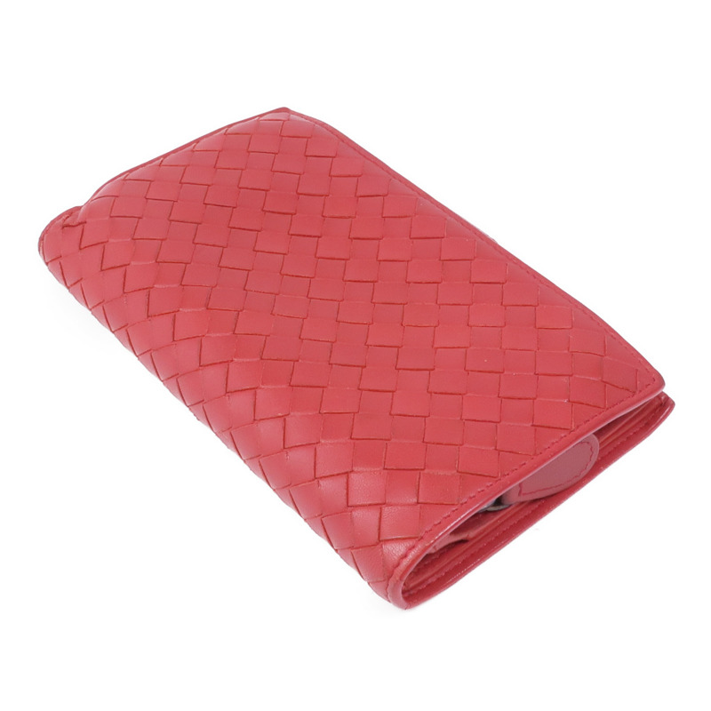BOTTEGA VENETA 織紋皮革Long Wallet長錢包-3