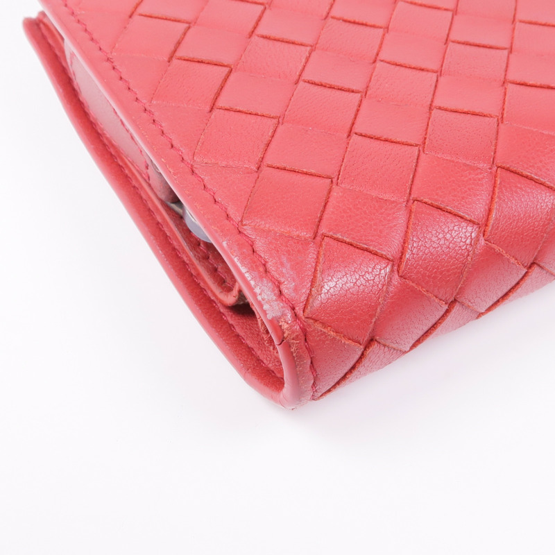 BOTTEGA VENETA 織紋皮革Long Wallet長錢包-13