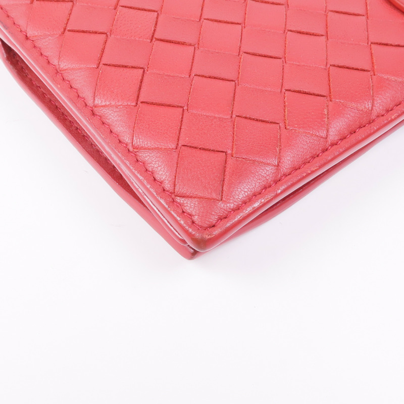 BOTTEGA VENETA 織紋皮革Long Wallet長錢包-14