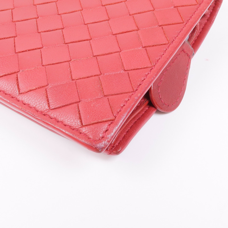 BOTTEGA VENETA 織紋皮革Long Wallet長錢包-15