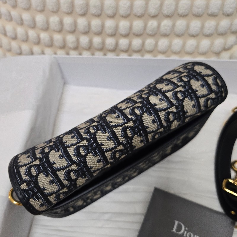 Dior 迪奧 bobby 老花 中號 肩背包斜背包-19