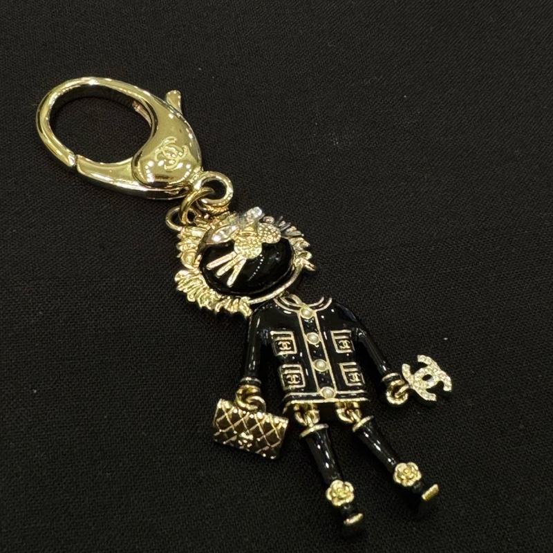 CHANEL 獅子人偶鑰匙扣-1