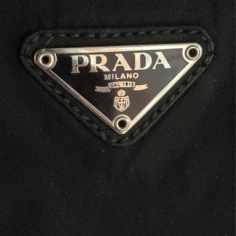 PRADA 塑膠鏈條單肩包,單肩包,Tessuto 尼龍和皮革 普拉達-5
