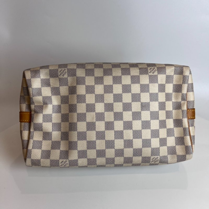 LV N41370 白棋盤SPEEDY30背帶款-2