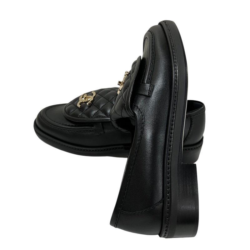 全新Chanel G36646 Leather Loafer-5