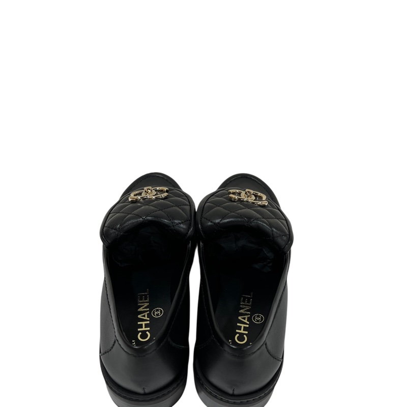 全新Chanel G36646 Leather Loafer-10