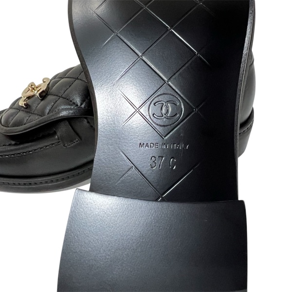 全新Chanel G36646 Leather Loafer-11