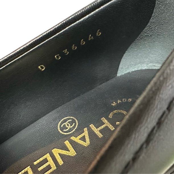 全新Chanel G36646 Leather Loafer-12