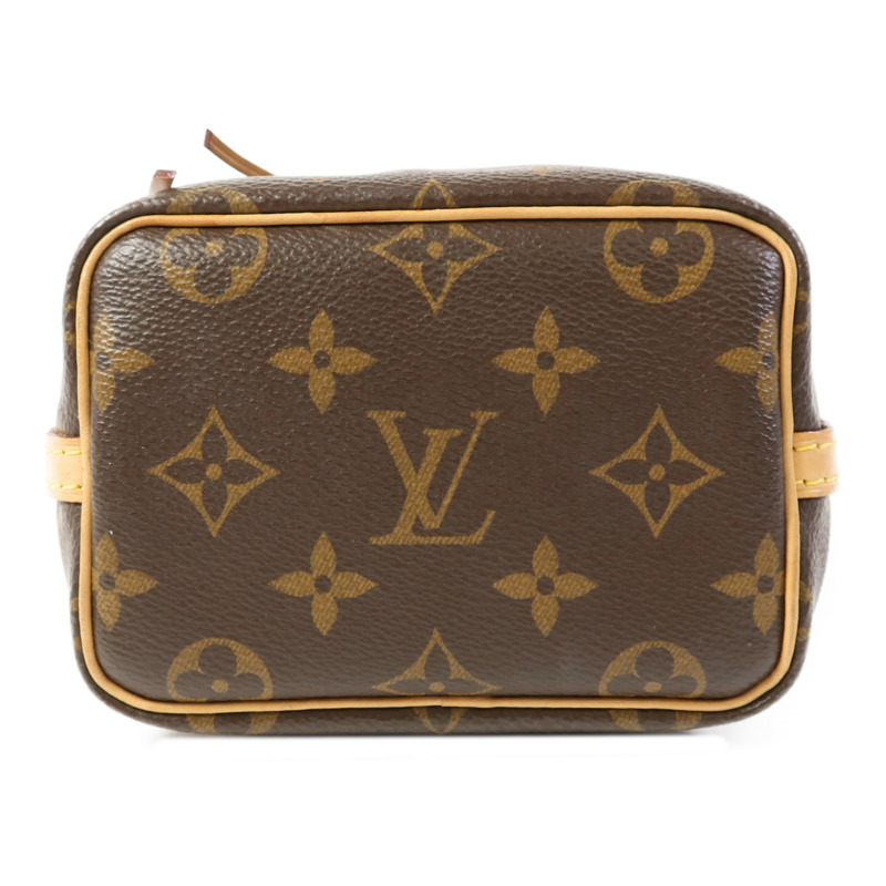 LOUIS VUITTON Monogram Nano Noe金扣肩背袋-3