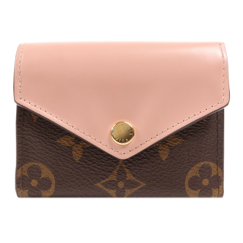 LOUIS VUITTON Monogram Fold Wallet金扣錢包-0
