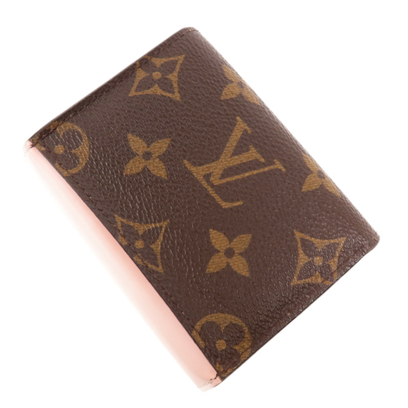 LOUIS VUITTON Monogram Fold Wallet金扣錢包-3