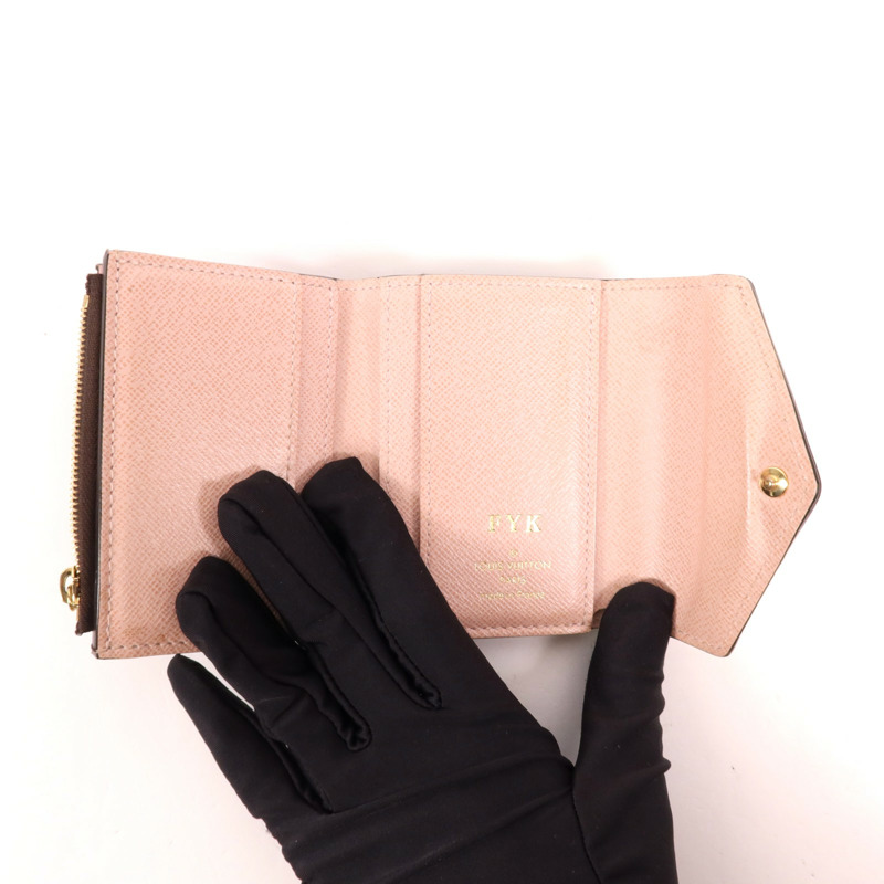 LOUIS VUITTON Monogram Fold Wallet金扣錢包-4
