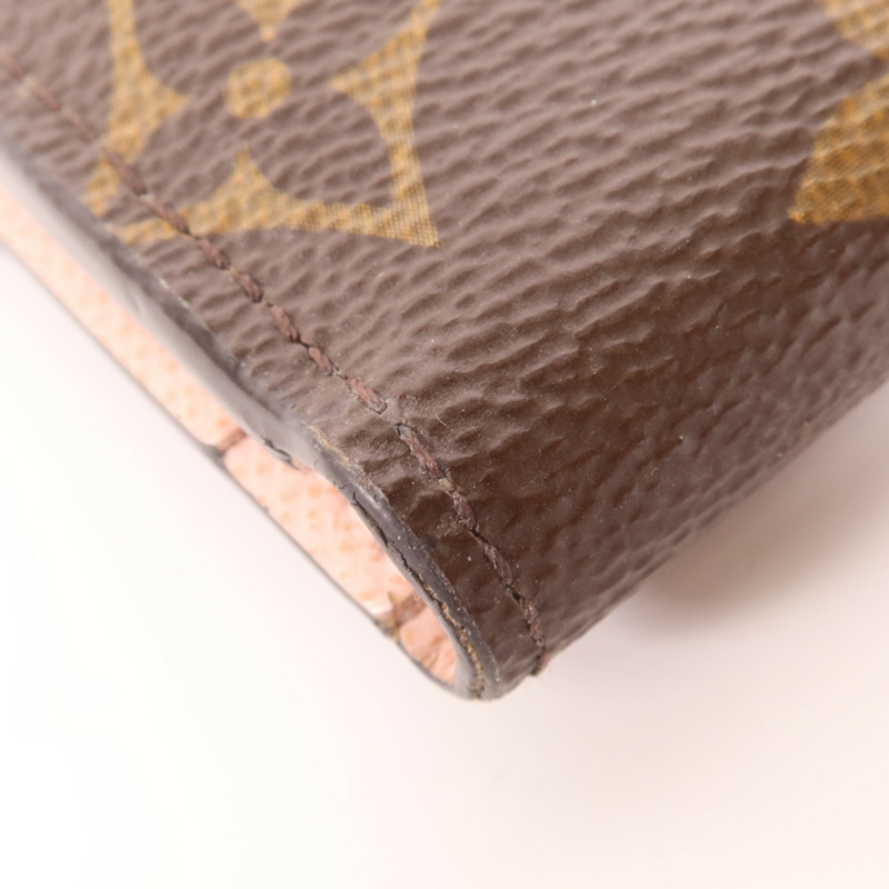 LOUIS VUITTON Monogram Fold Wallet金扣錢包-10
