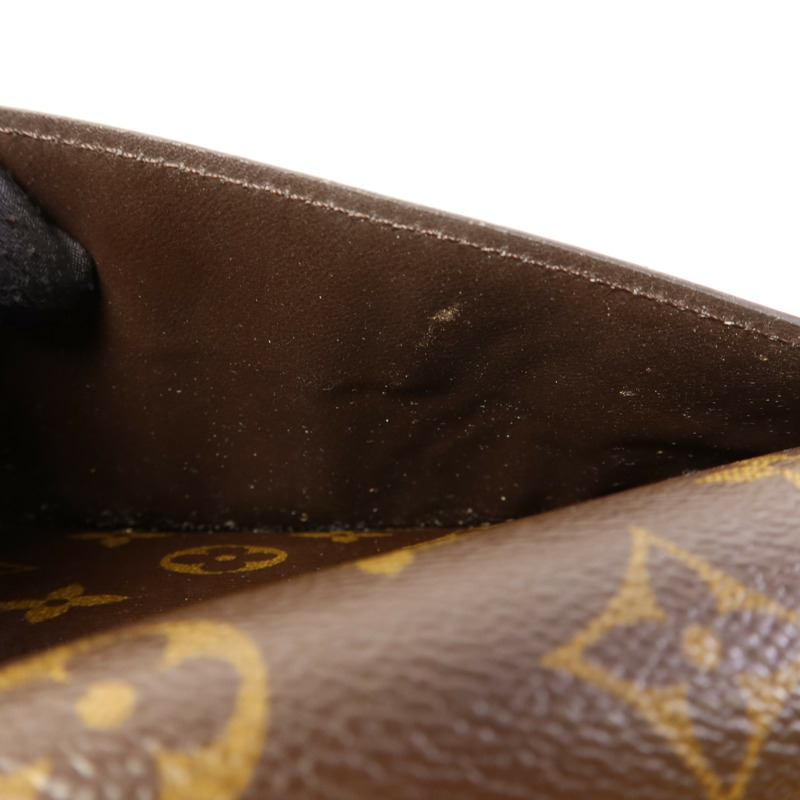 LOUIS VUITTON Monogram Long Bifold Wallet金扣長錢包-18
