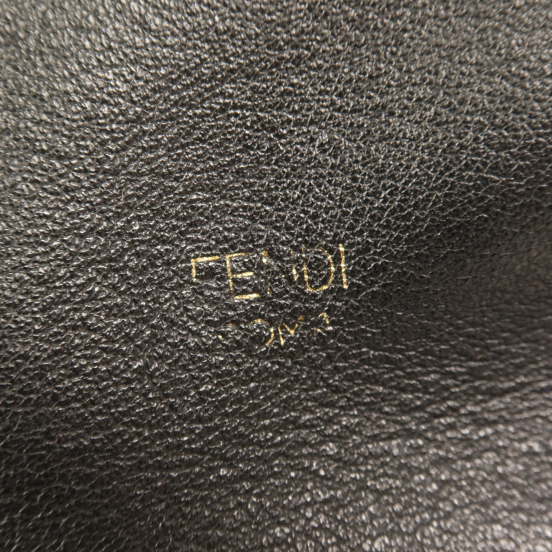 FENDI 牛皮皮革Shoulder Bag金扣肩背袋-15