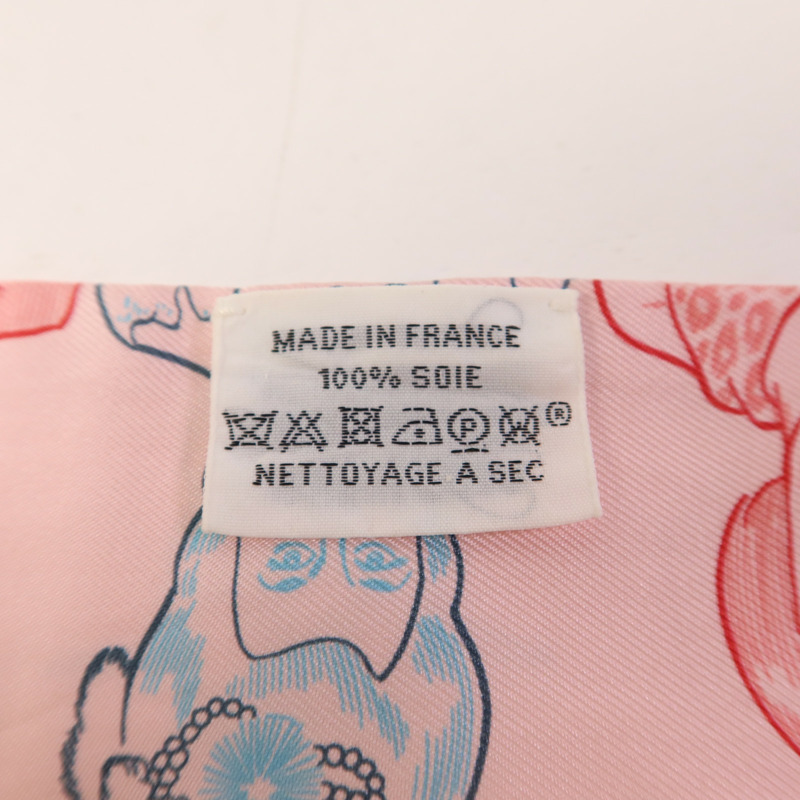 HERMES 絲質Twilly絲巾-6