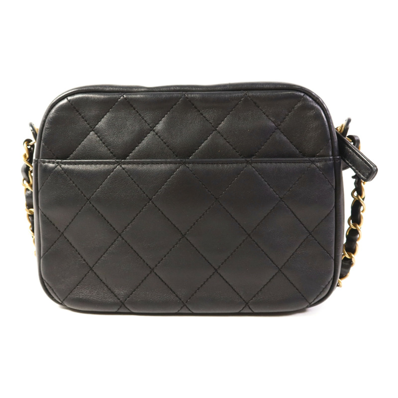 CHANEL 牛皮皮革Enchained Camera Bag金扣肩背袋-1