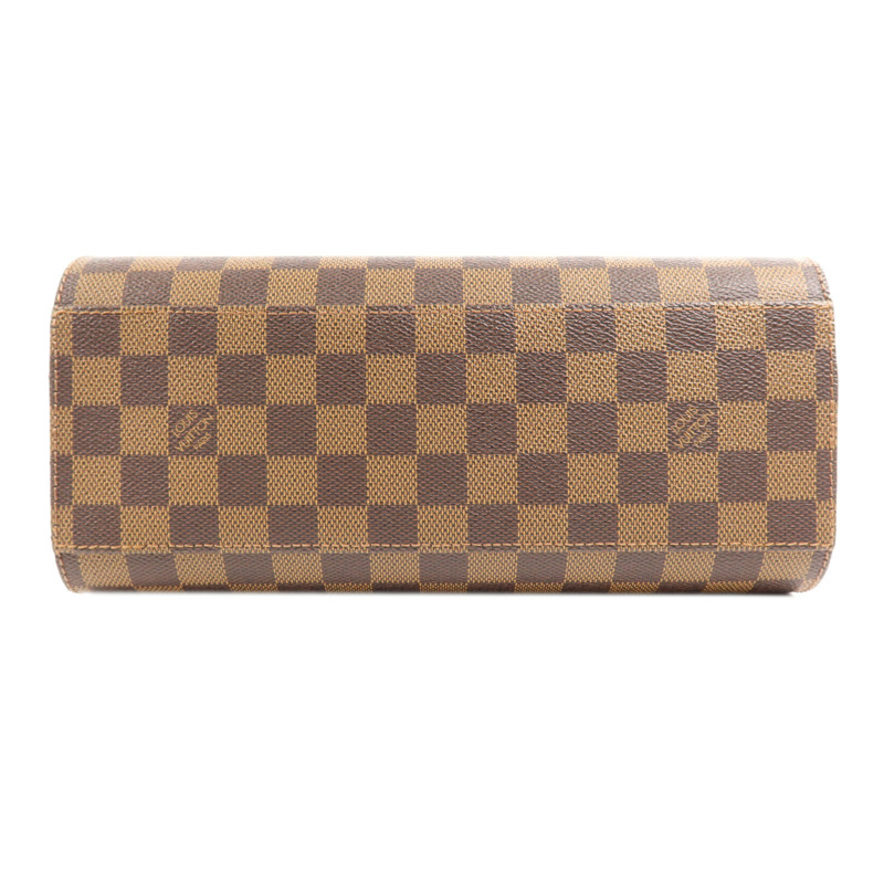LOUIS VUITTON Damier Triana金扣手挽袋-3