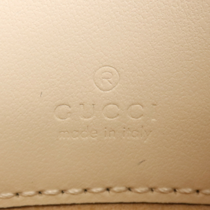 GUCCI 皮革GG Marmont Half Moon金扣手挽肩背兩用袋-5