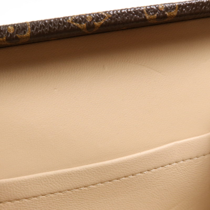 LOUIS VUITTON Monogram Petite Malle金扣肩背袋-16