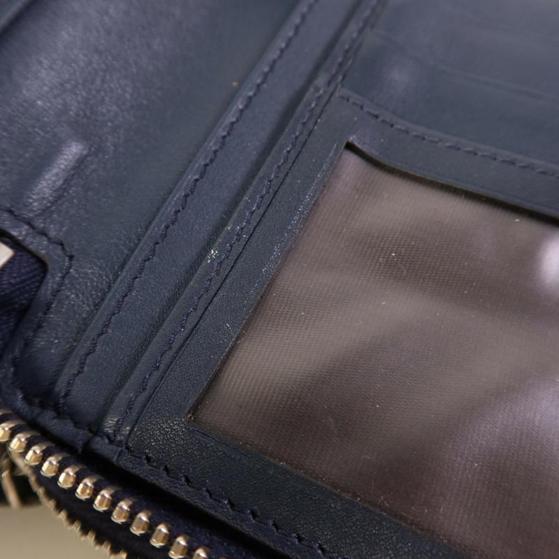 GUCCI 牛皮皮革Guccissima Travel Document Wallet銀扣長錢包-15