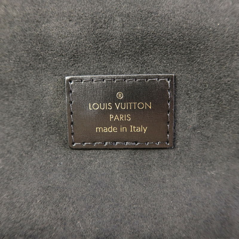 LOUIS VUITTON Monogram Reverse Vanity PM金扣手挽肩背兩用袋棕色-5