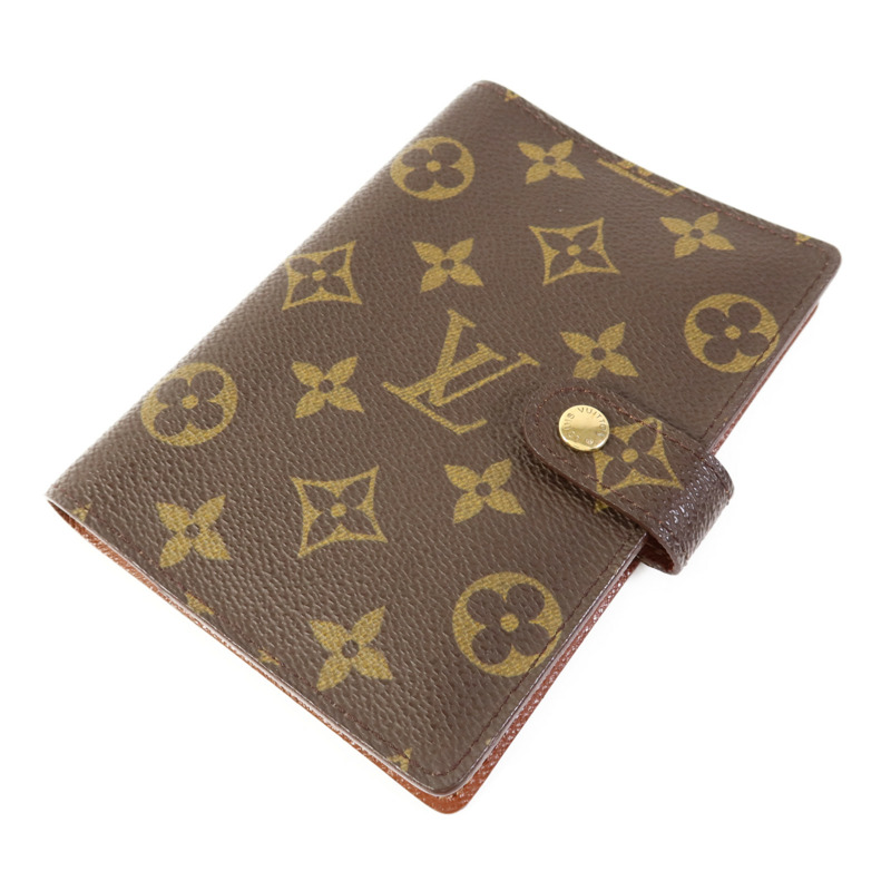 LOUIS VUITTON Monogram Agenda PM金扣記事本封套-2