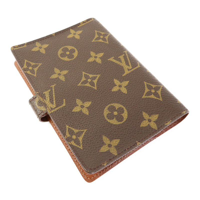 LOUIS VUITTON Monogram Agenda PM金扣記事本封套-3