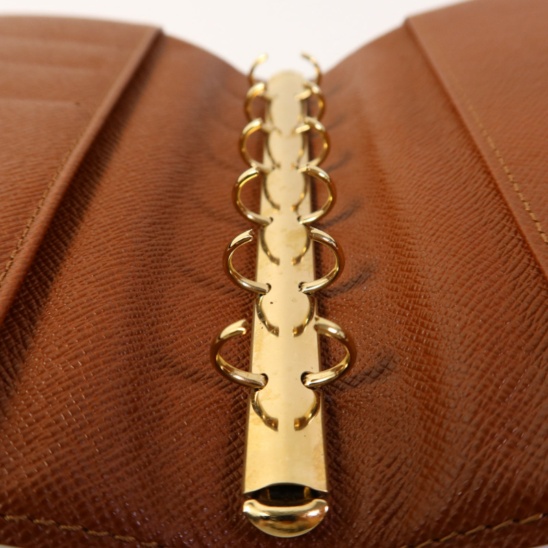 LOUIS VUITTON Monogram Agenda PM金扣記事本封套-7