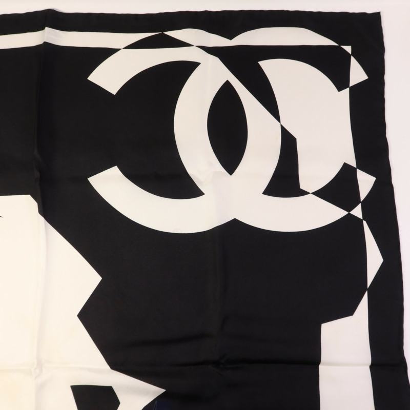 CHANEL 絲質Scarf 90X90絲巾-4