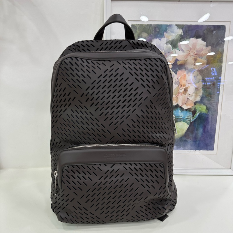Bottega Veneta 葆蝶家 深棕色雙肩包 閒置新-1