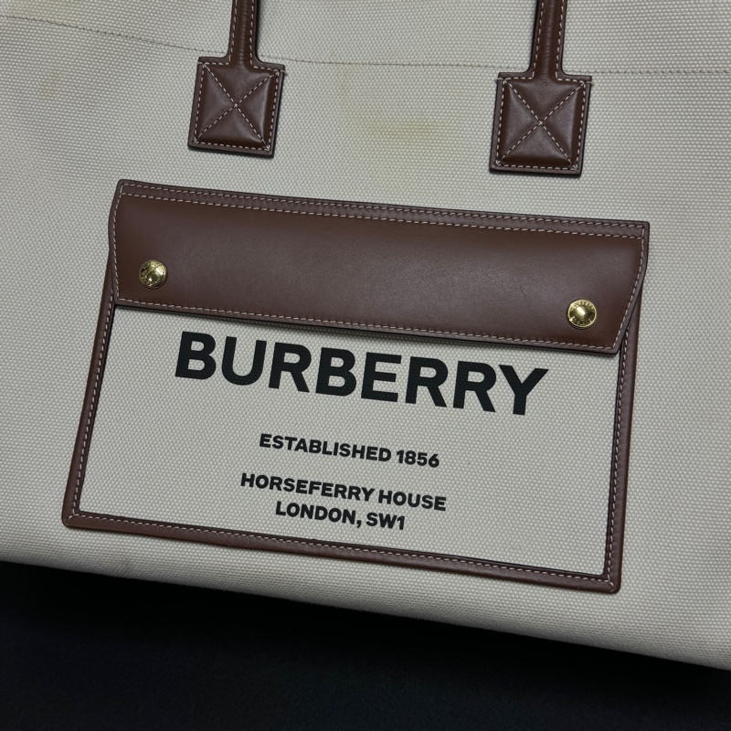 (極新 超稀有⏰) Burberry 巴寶莉 專櫃最新款 托特包 專櫃74000-8
