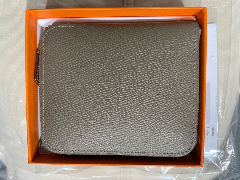 Hermès愛馬仕 Silk’in絲巾短夾-4