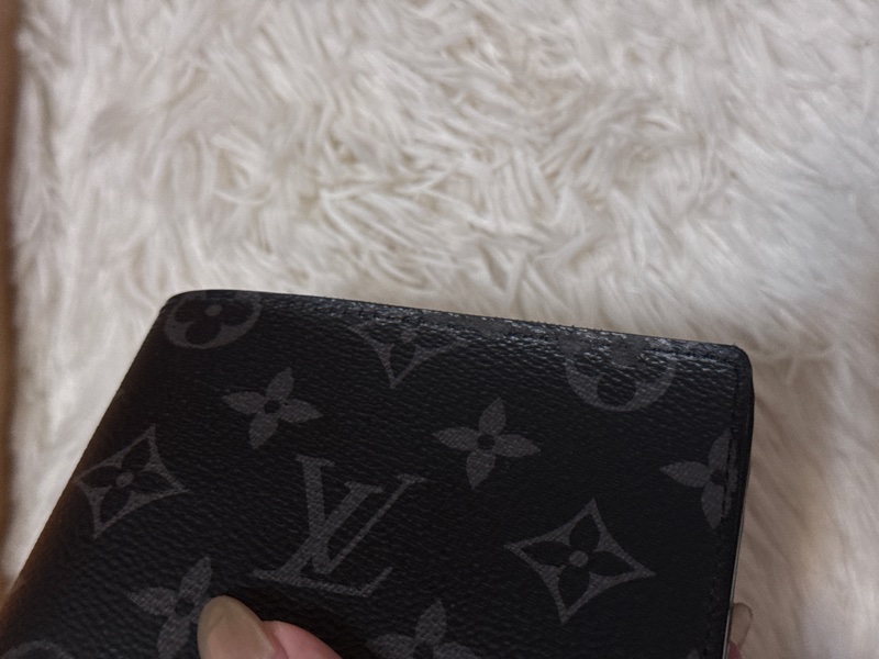 LV路易威登男士老花錢包-4