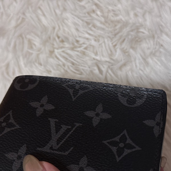 LV路易威登男士老花錢包-10