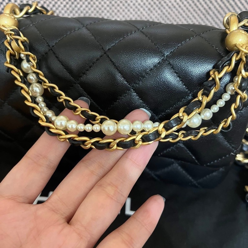 售9新Chanel 珍珠方胖子-1