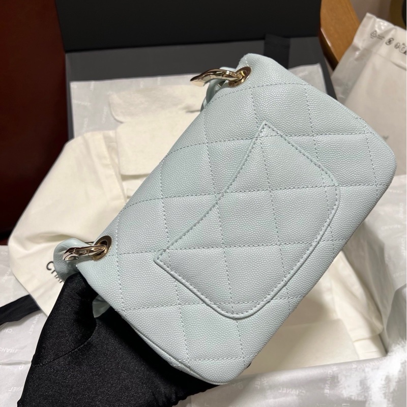 Chanel / 香奈兒 24P Baby blue 限量款 粗鏈條-3