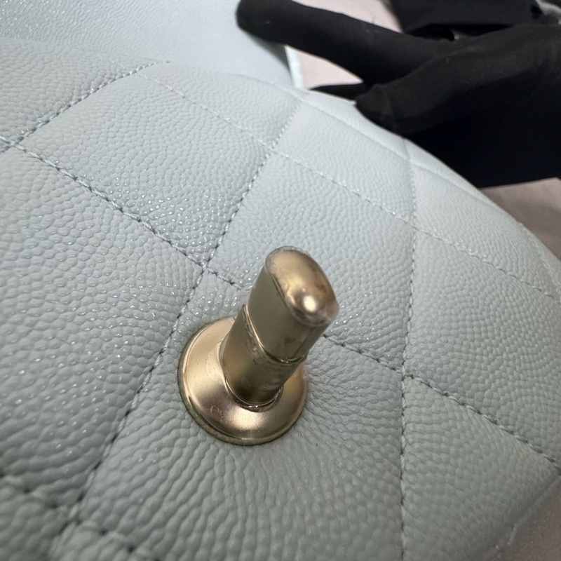 Chanel / 香奈兒 24P Baby blue 限量款 粗鏈條-12