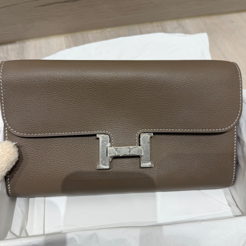 Hermès Constance To Go 康康 大象灰銀 2024/W(Evercolor皮革)-1