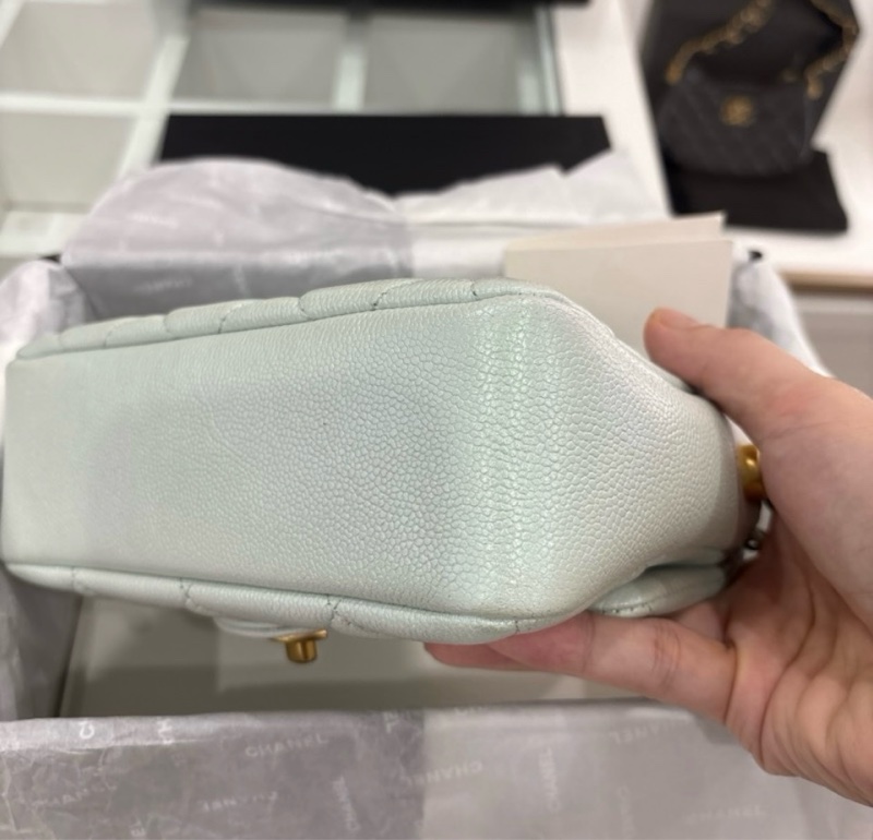 Chanel Chanel 2021年/淺藍色/荔枝牛皮-4