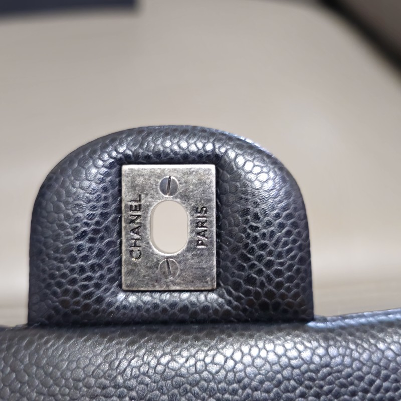 CHANEL MINI COCO 20 (耐用荔枝黑古銅銀)-26